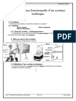Représentation fonctionnelle d'un système technique Doc Prof 2009-2010