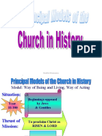 THED 3 - Principal Models of The Church