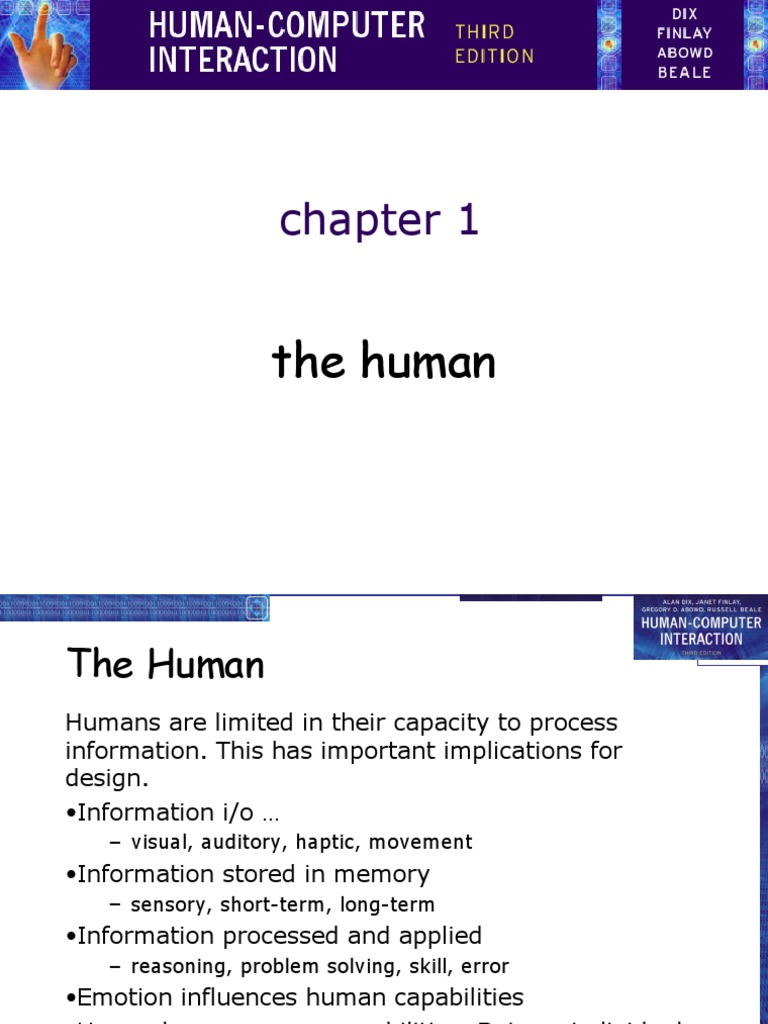 (HCI) Human | Download Free PDF | Perception | Visual Perception