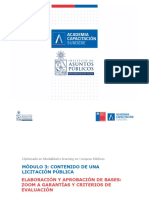 Clase 1 - Elaboración y Aprobación de Bases - Zoom A Garantías y Criterios de Evaluación