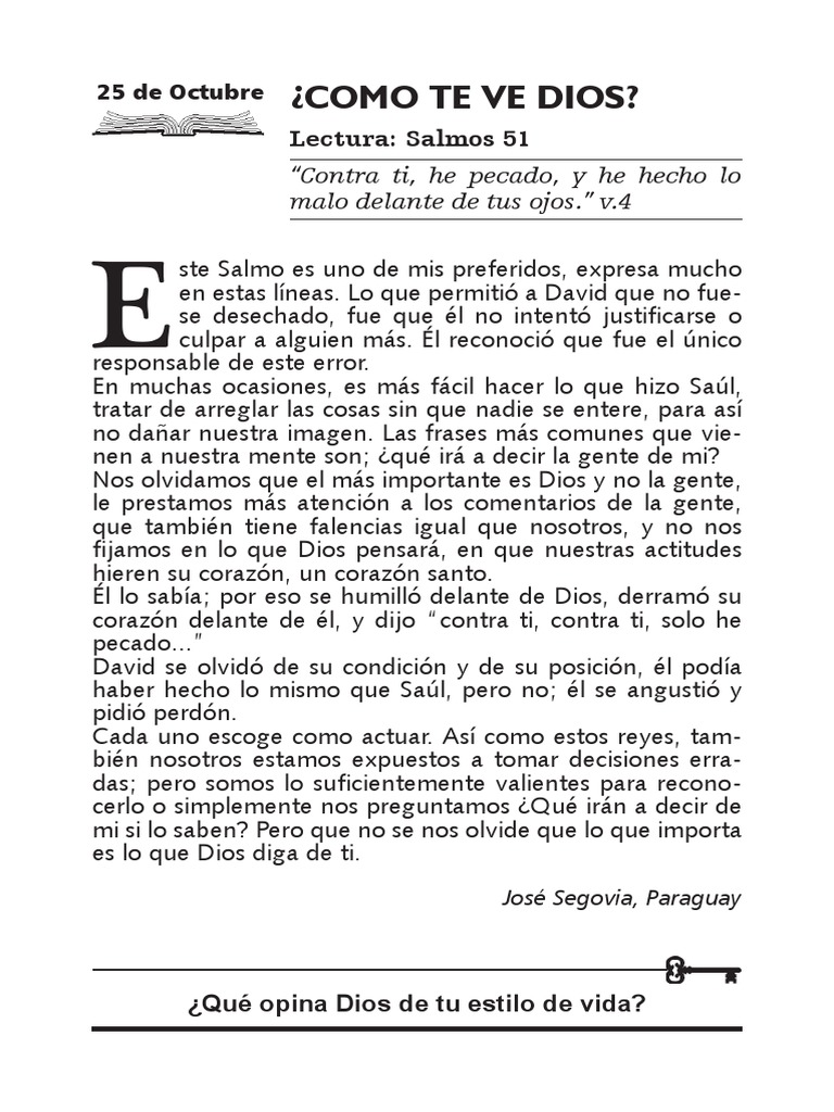 Como Te Ve Dios Pdf
