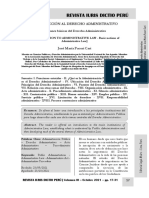 Introducción Al Derecho Administrativo - Autor José María Pacori Cari