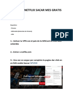 Metodo Netflix Sacar Mes Gratis: 1.-Activar Tu VPN Con El País de La Giftcard en Este Caso Colombia