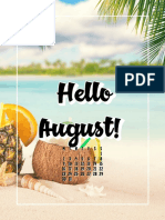 CF August 2021 Calendar A4