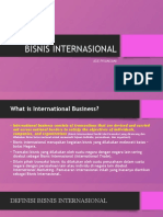 Slide 1 Pengertian Bisnis Internasional