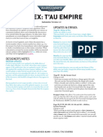 Codex Tau Empire Errata 2021