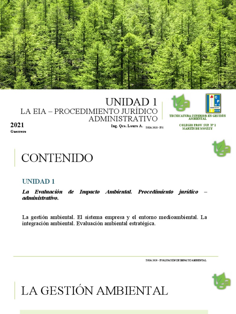 Evaluación de Impacto Ambiental y Gestión | PDF | Evaluación de impacto ...