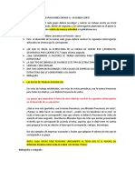 Indicaciones para la presentación de exposiciones II corte