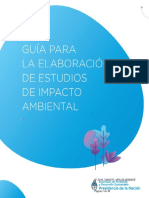 guía para la elaboración de EIA