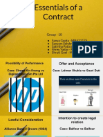 Essentials of Contract