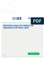 Metodologia do Índice de Energia Elétrica (IEE