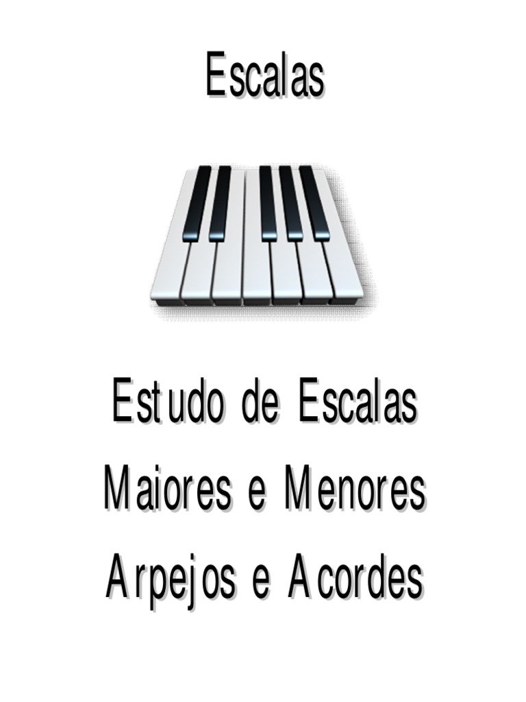 Curso online: Escalas maiores de 1 oitava para piano e órgão