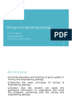 Intro To Mining and Engineering Geology