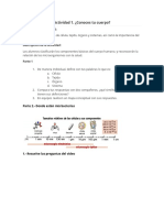 Actividad 1 Cuerpo Humano