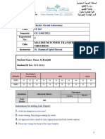 Cover Page and Report Template