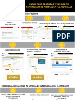 Instructivo Tramite Validacion Certificado Electronico Antecedentes Judiciales