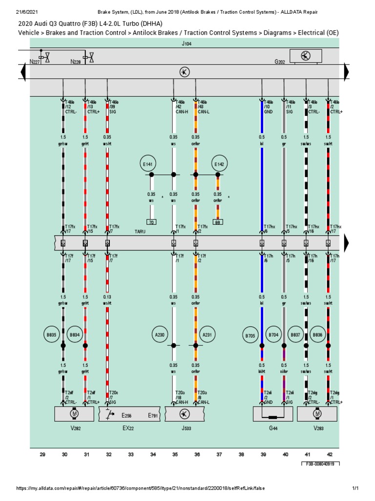 Brake System, (L0L), From June 2018 (Antilock Brakes - Traction Control  Systems) - ALLDATA Repair | PDF | Car | Off Road Vehicles