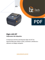 Manual Elgin l42 DT