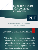 Sesion 1 Tercero Filosofia Jueves 24 Junio 2021