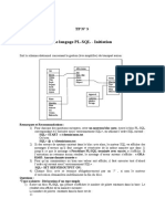 Le Langage PL-SQL - Initiation