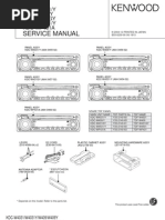 KDC-W4031 Service Manual