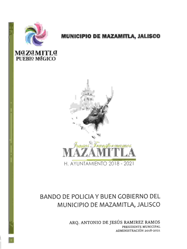 Bando de Policia y Buen Gobierno 20182021 1 PDF
