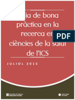 Guia Bones Pràctiques Recerca ICS 2015 BP - Recerca