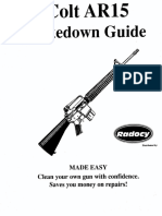 Colt AR15 Takedown Guide