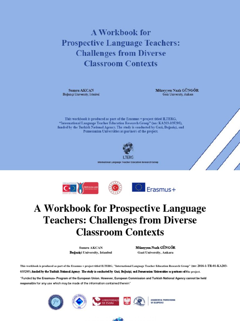 A Workbook For Prospective Language Teachers: Challenges From Diverse ...