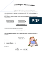 Ejercicios Con Ángulos Trigonométricos