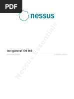 Test General 100 163: Report Generated by Nessus™ Tue, 05 Oct 2021 18:09:35 - 03