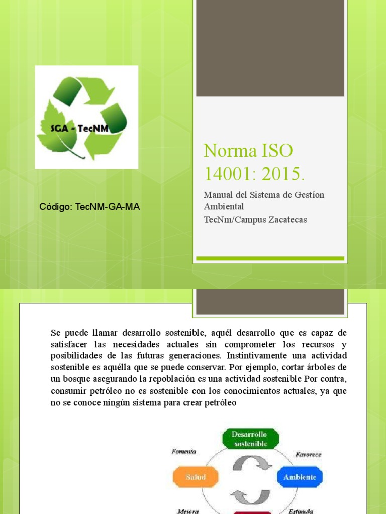 Norma ISO 14001 2015 | PDF | Planificación | Auditoría