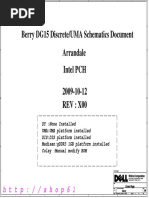 Berry DG15 Discrete/UMA Schematics Document Arrandale