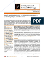 Chronic Myeloid Leukemia-From The Philadelphia Chromosome To Specific Target Drugs - A Literature Review