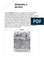 Pogrom – Wikipédia, a enciclopédia livre