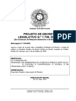Projeto de Decreto Legislativo N.º 1.736