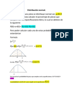 Distribución Normal Ejemplo