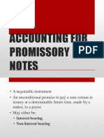 284729129 Promissory Note Accounting