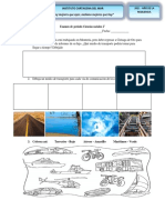 Examen de Período Ciencias Sociales 2°