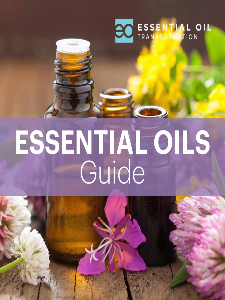 Essential Oils Guide PDF Aromatherapy Essential Oil