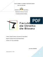 Direito Econômico da Guiné-Bissau em