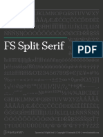 FS Split Serif: Information Guide
