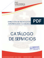 Catalogo de Servicios de Dtic