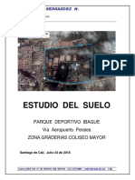 Suelos - Estudio Del Suelo Polideportivo Ibague Coliseo Mayor Final Corr 19072018