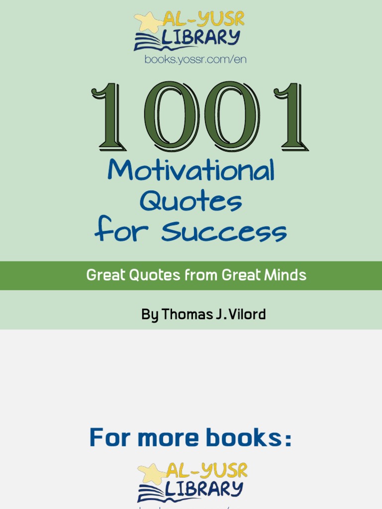 1001 Motivational Quotes For Success BOOKS YOSSR PDF Courage