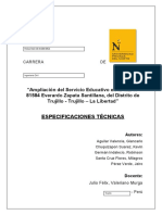 Especificaciones Tecnicas Impacto Ambiental