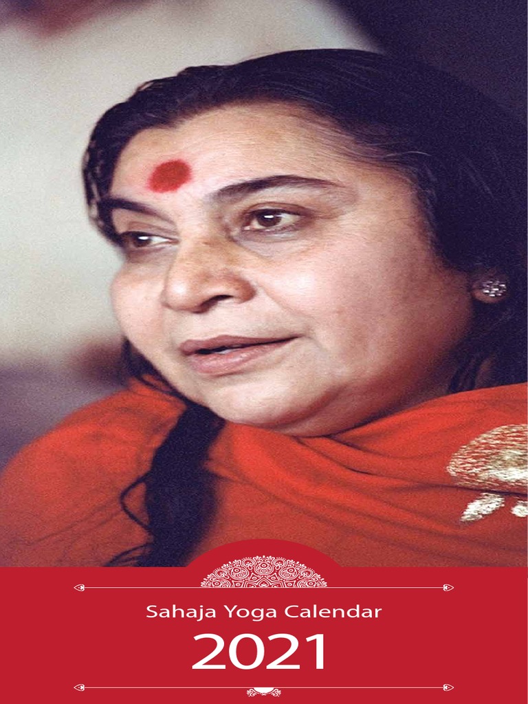Sahaja Calendar2021 English2 PDF Hindu Worship Religious Holidays