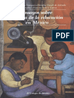 Ensayos Sobre Historia de La Educación en México