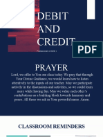 Debit & Credit (T-Account)