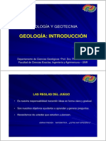 Introduccion - Geologia